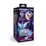 XR Brands Ursa Model Intymny silikonowy 16 cm, niebiesko-fioletowy, anatomiczna tekstura