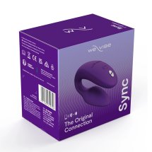 We-Vibe Sync 2 Purple bezprzewodowe urządzenie intymne dla par, Bluetooth, silikon medyczny