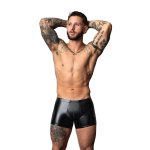 Male Power Liquid Onyx 2.0 Short Pouch XL czarny wetlook, elastyczny i miękki