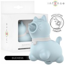 Intense Puppy Blue – precyzyjny stymulator punktowy, niebieski, silikon medyczny, USB