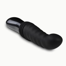 Temptasia Lazarus czarny model z funkcją ruchu, silikon Puria™, długość zmienna 25,5–28,5 cm