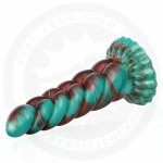 EPIC Zirion Aridfire – silikonowy model anatomiczny, ognista kolorystyka, mitologia, 206 mm
