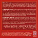 Skins Ultra Thin 4 szt. – prezerwatywy premium, ultracienka konstrukcja, waniliowy aromat