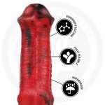 EPIC Cybersilicock Vulcanus Night Dragon – model silikonowy, 195 mm, inspirowany smokiem