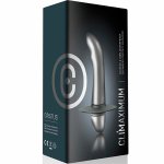 Climaximum Gratus – Wibrujący stymulator prostaty, anatomiczny, IPX7, silikon medyczny, 10 trybów