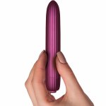 Climaximum Hera Bullet – Teksturowany masażer, 10 trybów, wodoodporny, ABS, fioletowy