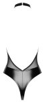 Noir Handmade Body Rhinestones S czarny, cold shoulder, kryształki, powerwetlook