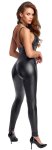 Cottelli PARTY Jumpsuit Harness XL czarny matowy z odpinanym systemem pasków i 3-stopniowym zamkiem