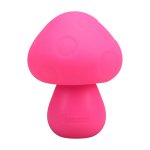 Blush Novelties Mushroom Vibe masażer silikonowy wodoodporny 10 trybów, różowy