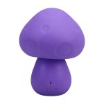 Doc Johnson Mushroom Vibe silikonowy model wibrujący fioletowy, 10 trybów, ładowanie USB