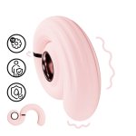 Loveline Tourner Pink – Spiralny model wibrujący, 10 trybów, silikonowy, wodoodporny