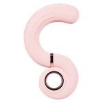 Loveline Tourner Pink – Spiralny model wibrujący, 10 trybów, silikonowy, wodoodporny