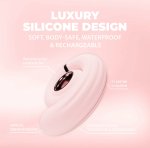 Loveline Tourner Pink – Spiralny model wibrujący, 10 trybów, silikonowy, wodoodporny