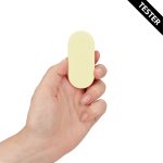 Loveline F1 Yellow – Model C-shape z pilotem, 10 trybów wibracji, silikon medyczny, Tester