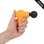 Loveline Mini Microboost – masażer wibracyjny bezprzewodowy, pomarańczowy, 10 programów