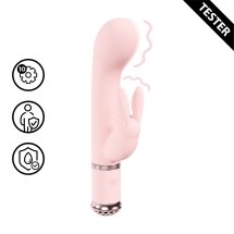 Loveline Belle Paris Collection – model z podwojnym silnikiem F1, rożowy, podświetlana podstawa