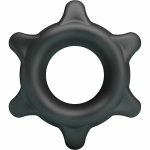 Crazy Bull Ethaniel Model 11 silikonowy pierścień anatomiczny czarny 65 mm – regulowany, ergonomiczny