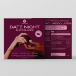 The Oh Collective Date Night Chocolates 50g – czekoladki z macą i żeń-szeniem, gra i playlista
