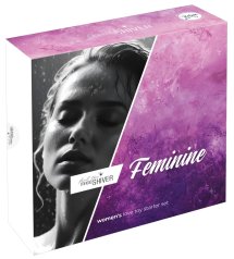 Magic Shiver Zestaw Intymny Feminine 4w1 silikonowy, fioletowy z masażerem i piłką