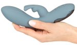 Beau Coeur Velina Rabbit dwusilnikowy model silikonowy 20 cm różowy, 10 trybów