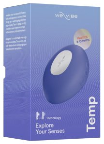 We-Vibe Temp Lavender Blue kompaktowe urządzenie z funkcją ciepła i chłodu, 3 tryby