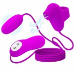 Pretty Love PulseWave Violet – model z 12 trybami wibracji i fal ssących, silikon medyczny