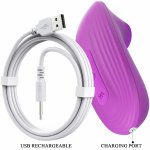 Romance Adora Mini Fioletowy – kompaktowy stymulator z 7 trybami pulsacji, silikon medyczny