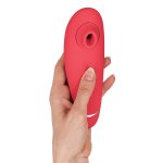 Womanizer Premium 2 Malinowy – stymulator powietrzny z technologią Smart Silence, 14 poziomów