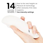 Womanizer Premium 2 Szary – zaawansowany stymulator powietrzny, 14 poziomów, IPX7