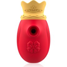 Intense Clitorial Pulsator Red – 10 trybów fali i ruchu języka, wodoodporny, silikon