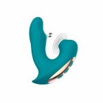 Xocoon Eternal Love Zielony – stymulator intymny, wibracje, pulsacja, mikrowibracje, silikon