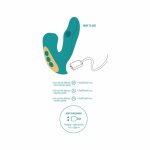 Xocoon Eternal Love Zielony – stymulator intymny, wibracje, pulsacja, mikrowibracje, silikon