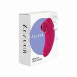 Xocoon Infinite Love – stymulator wielofunkcyjny, fale ssące, fuksja, silikon, IPX7, USB
