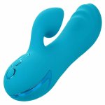 CalExotics Sunset Beach Seducer – Niebieski stymulator z 10 trybami ssania i podwójnym silnikiem