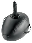 Fetish Fantasy Series Body Dock Love Ball – poduszka z mocowaniem i silikonowym elementem, czarna