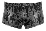 Svenjoyment Pants M męskie szorty z metalicznym wzorem, czarne, elastyczne