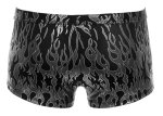 Svenjoyment Pants M męskie szorty z metalicznym wzorem, czarne, elastyczne