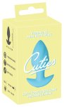 Cuties Plug Wibrujący Mini Niebieski – 7 trybów, silikonowy, ergonomiczny, 8 cm