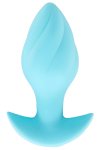 Cuties Plug Wibrujący Mini Niebieski – 7 trybów, silikonowy, ergonomiczny, 8 cm