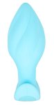 Cuties Plug Wibrujący Mini Niebieski – 7 trybów, silikonowy, ergonomiczny, 8 cm