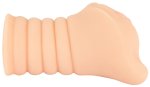Nature Skin Model V Real Touch – maszyna intymna TPE, anatomiczna tekstura, 16 cm