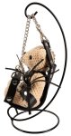 Bad Kitty Teddy Swing – brelok kolekcjonerski, miś z huśtawką i uprzężą, 11 cm