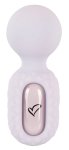 beau coeur Celoro Mini Wand kompaktowy masażer 10 trybów, wodoodporny, tekstura diamond