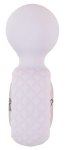 beau coeur Celoro Mini Wand kompaktowy masażer 10 trybów, wodoodporny, tekstura diamond