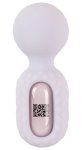 beau coeur Celoro Mini Wand kompaktowy masażer 10 trybów, wodoodporny, tekstura diamond
