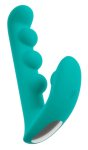 Beau Coeur Sylora Unique Beads silikonowa maszyna intymna z dynamicznymi kulkami, 17 cm