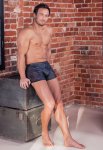 ZADO Herren Pants S męskie spodnie lateksowe, czarne, anatomiczny krój