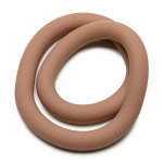 Perfect Fit Silicone Hefty Wrap Ring 30,5 cm elastyczny pierścień intymny Skintone 3, silikon medyczny