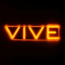 VIVE LED Neon – dekoracyjny szyld świetlny z łańcuchem, EU wtyczka, nowoczesny design