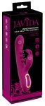 Javida 2F Vibrator Squirting – model silikonowy 22,5 cm, funkcja pulsacji, podwójna stymulacja